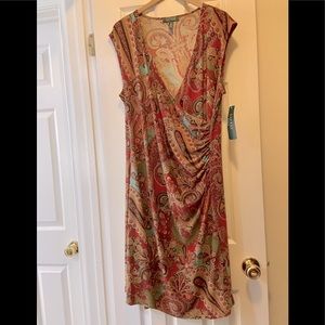 Brand New w-tags Classic Paisley sleeveless  Dress
